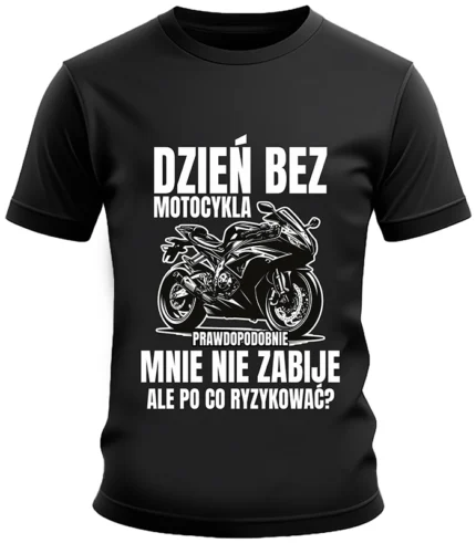 Koszulka męska motor Casual
